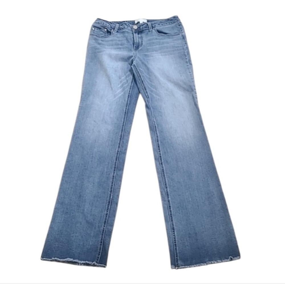 1822 Denim Medium Wash Flared Leg Jeans